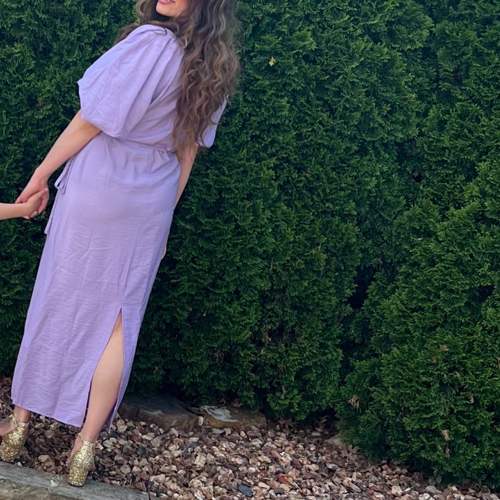 Lavender H&M maxi dress